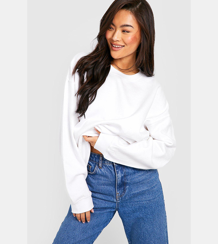 Recycled Plus Basic Oversized Sweatshirt