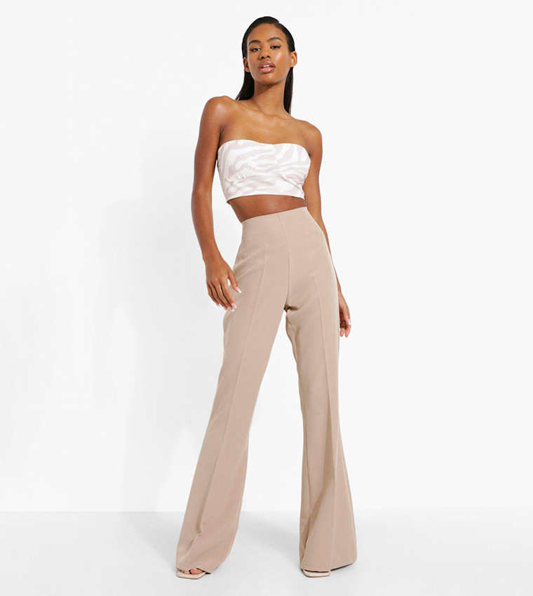 Flared Tailored Trousers