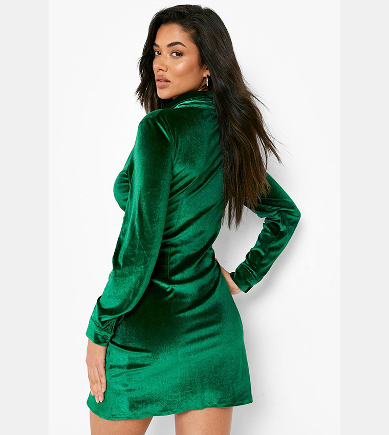 Boohoo Teal Green Bodycon Dress Size 12 | eBay UK