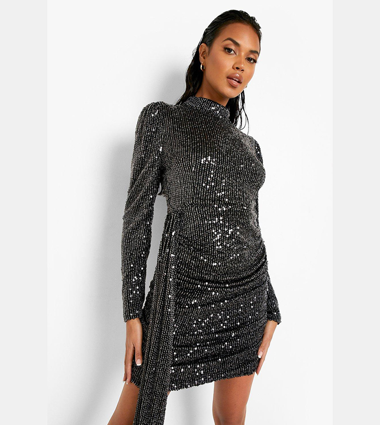 primark black sequin dress Stores Rita Ora Primark Primark Party Wear 2018 Embellished Glamour Party Cutie London Get ready to dazzle with the MIA New York Sequin Dress Sequin Dress Primark Party Wear