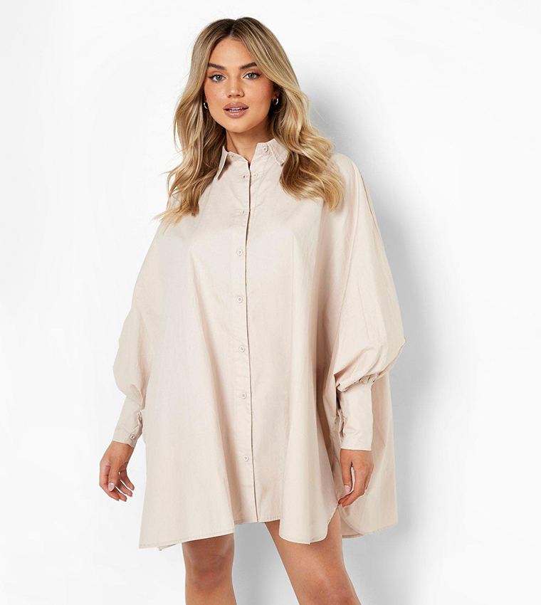 Oversized batwing dress sale