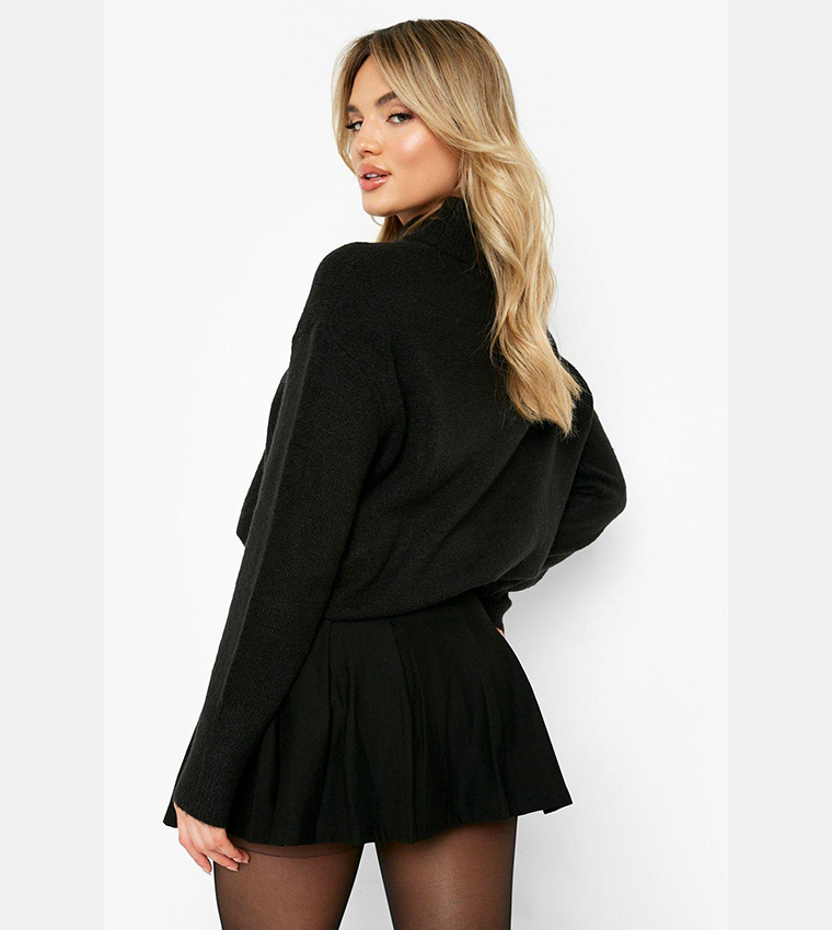 Jersey Pleated Tennis Skirt