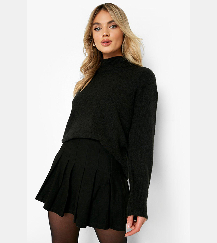 Jersey Pleated Tennis Skirt