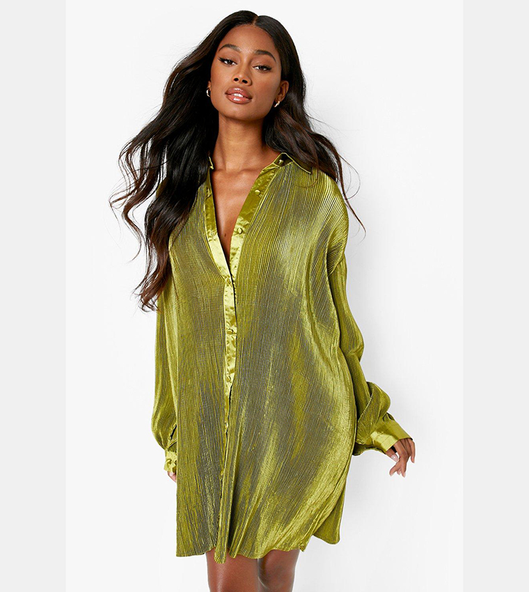 Gold t shirt dress hotsell