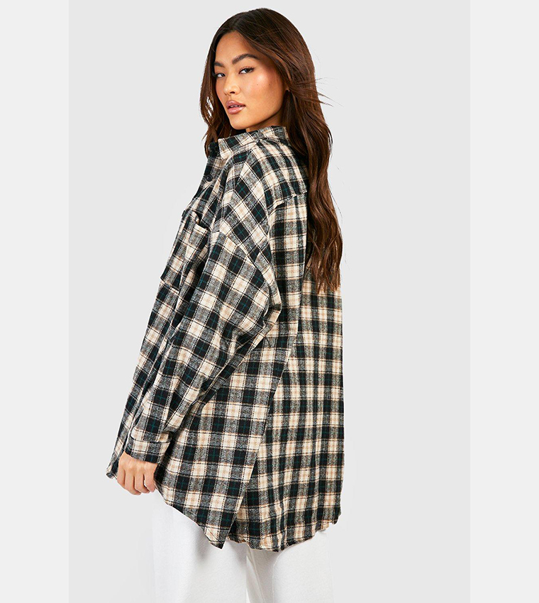 Oversized Checked Shirt