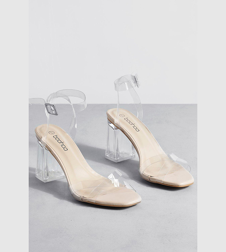 Boohoo transparent clearance heels