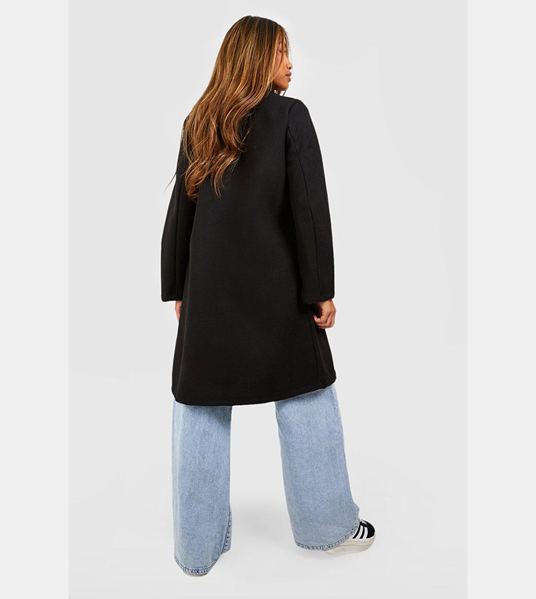 Tailored Wool Look Coat