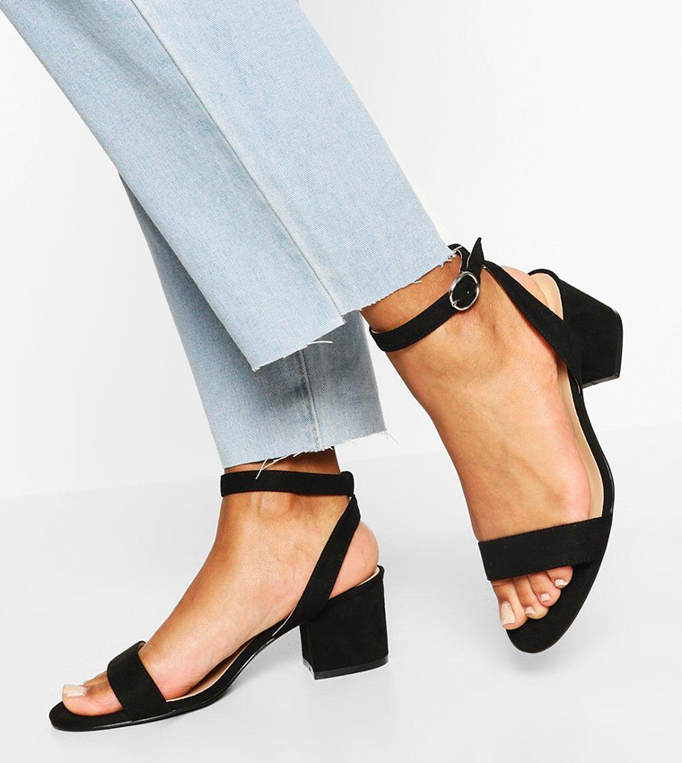 Wide fit hot sale block heels