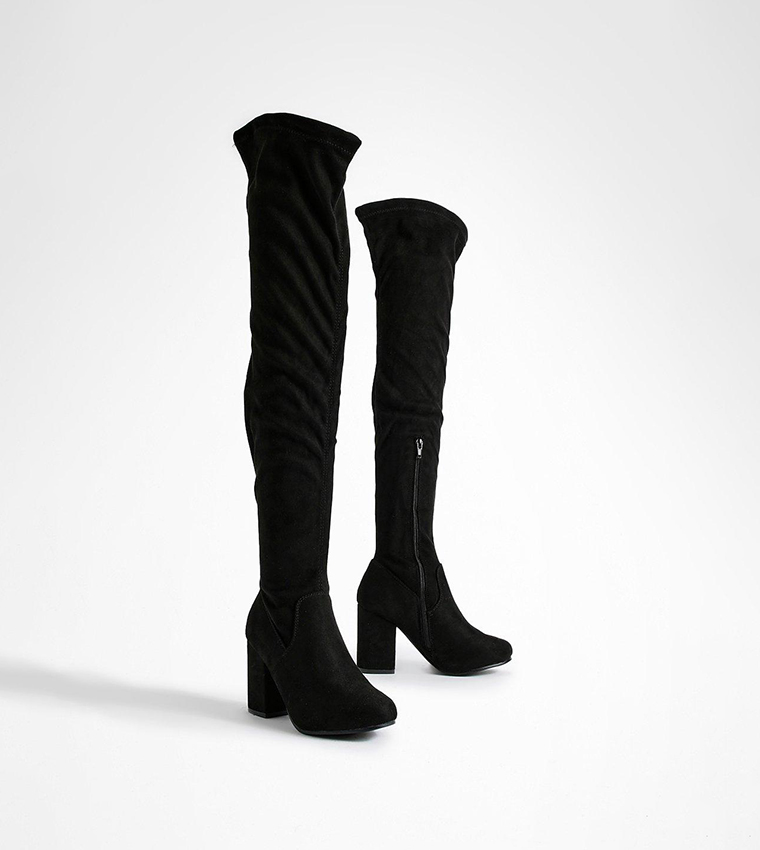 Over knee boots wide fit sale