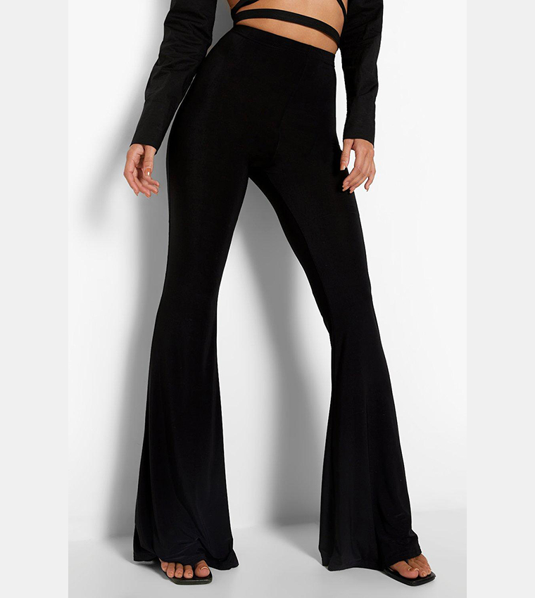 Ruched Bum Flare Trouser