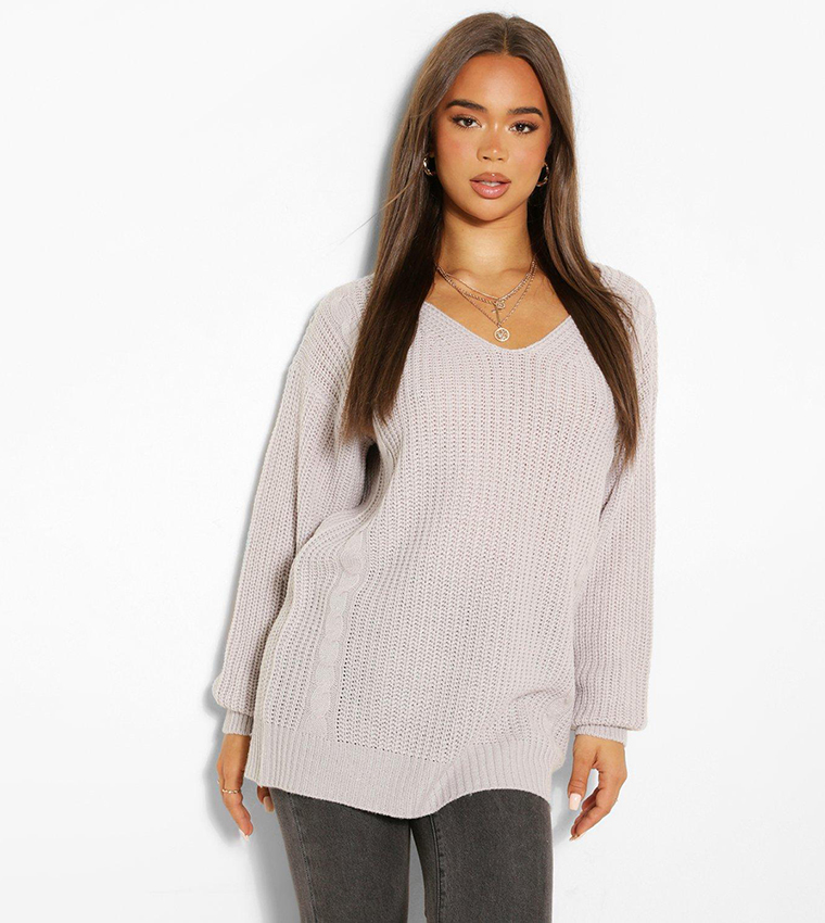 Boohoo clearance grey jumper