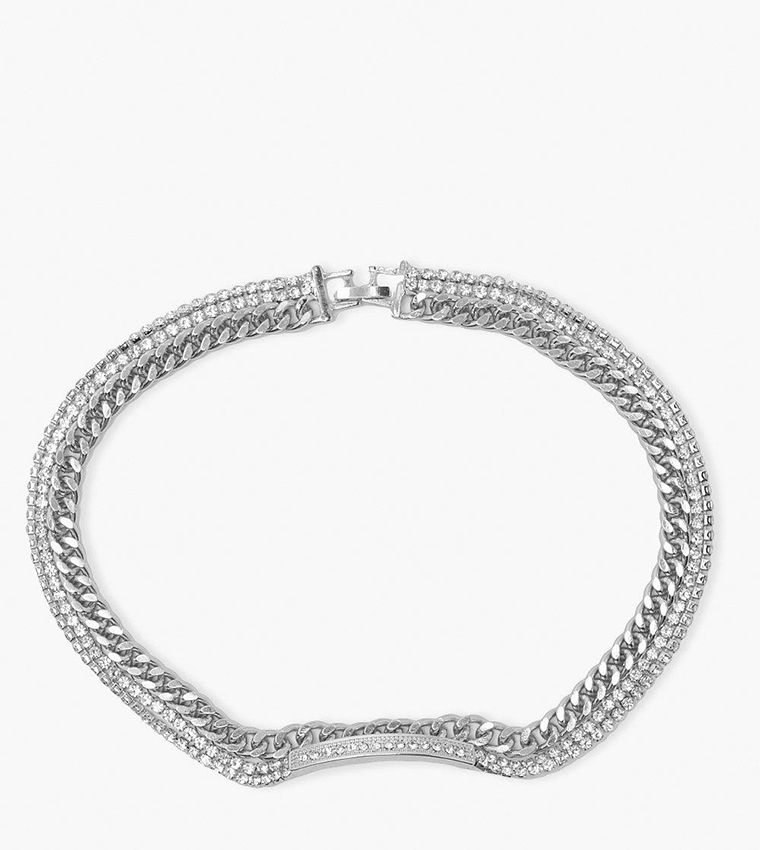 Diamante & Chunky Layered Chains