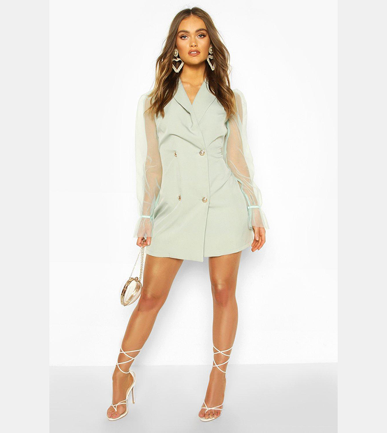 Sage on sale blazer dress