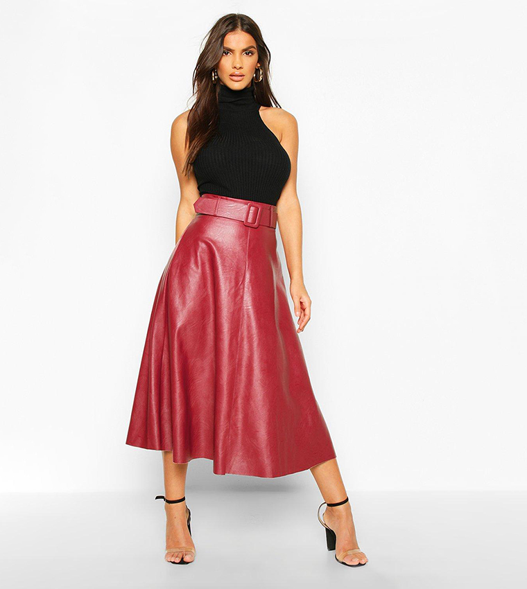 Belt 2025 skater skirt