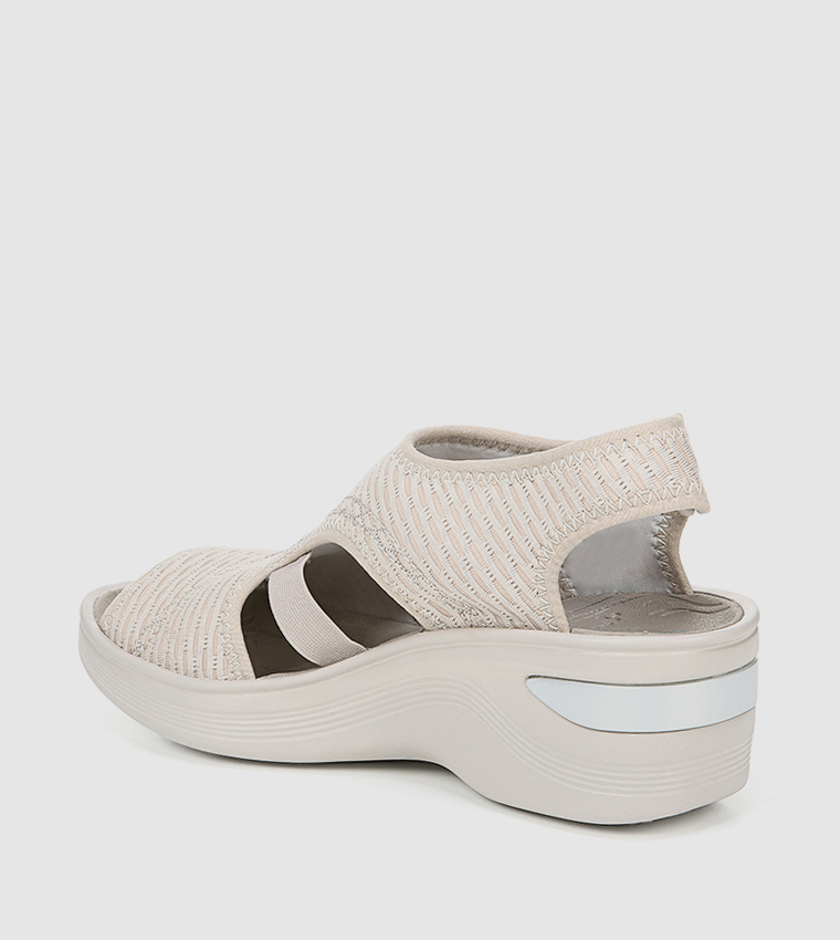 DREAMM Peep Toe Platform Sandals