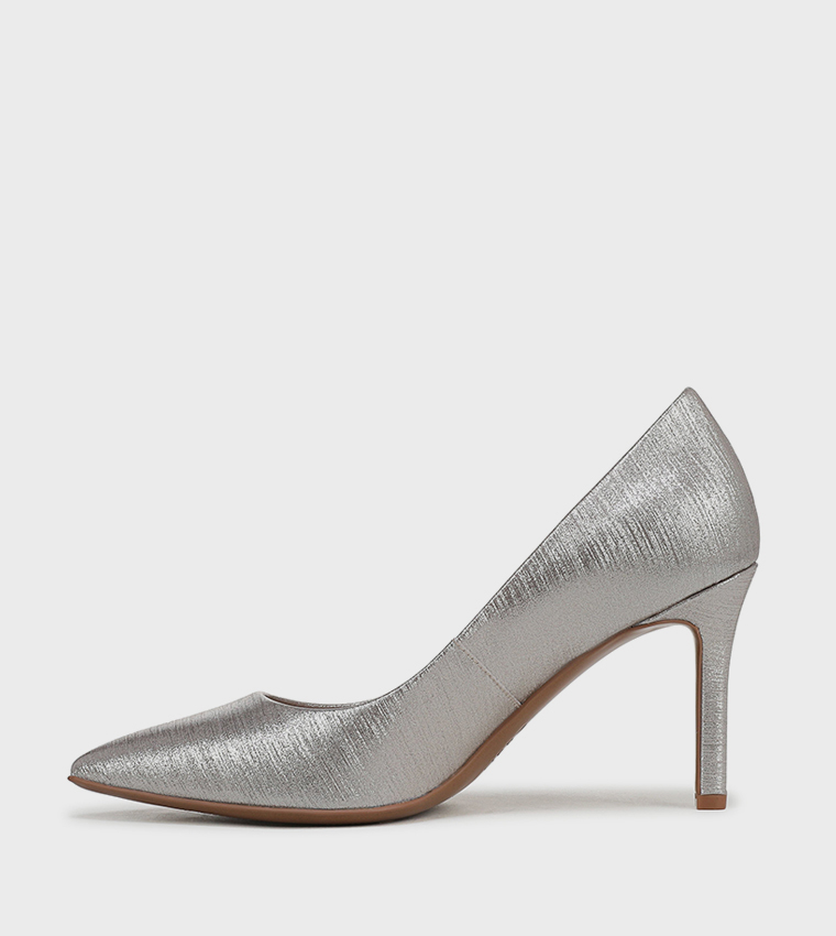 ANNA Textured Pointed Toe Pumps