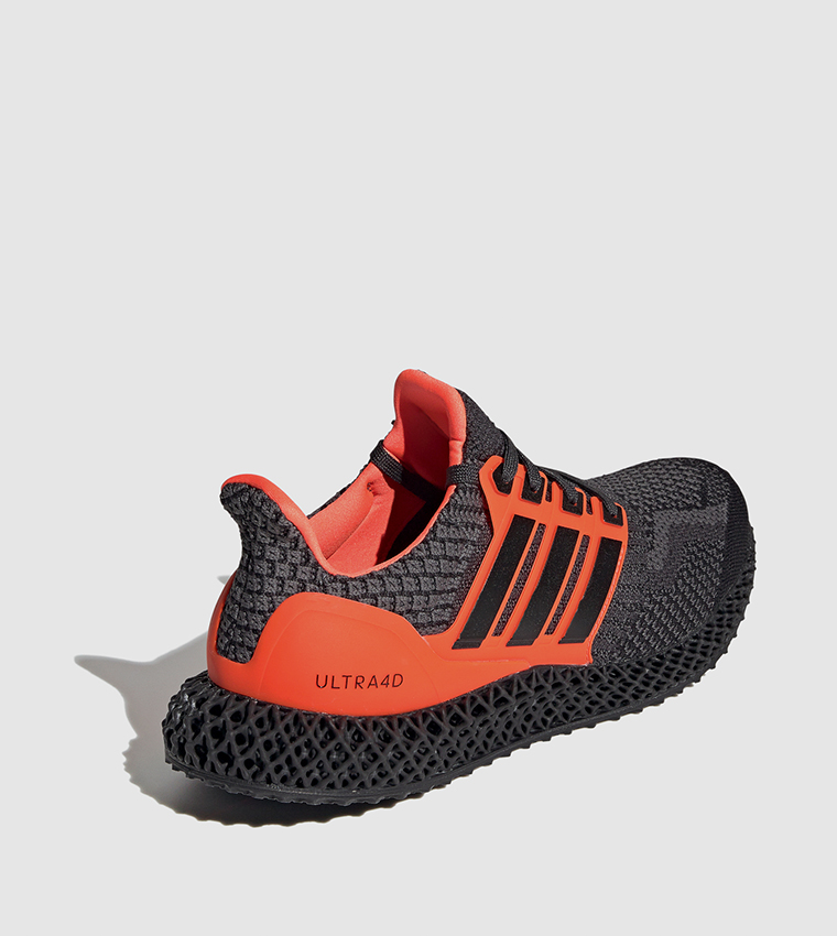 Ultra 4D 5 Shoes-Core Black/Core Black/Solar Red