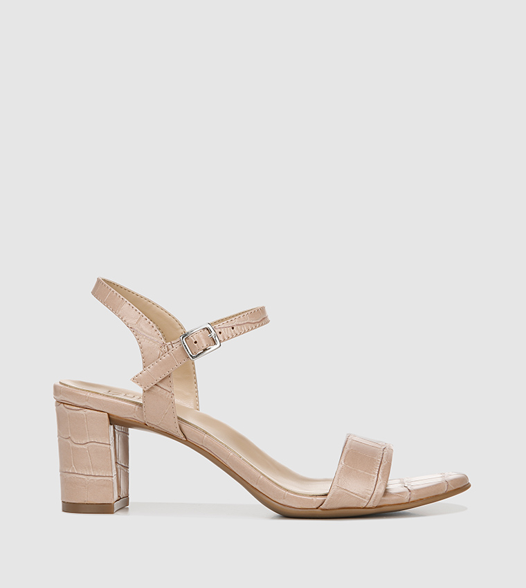 BRISTOL Ankle Strap Block Heel Sandals