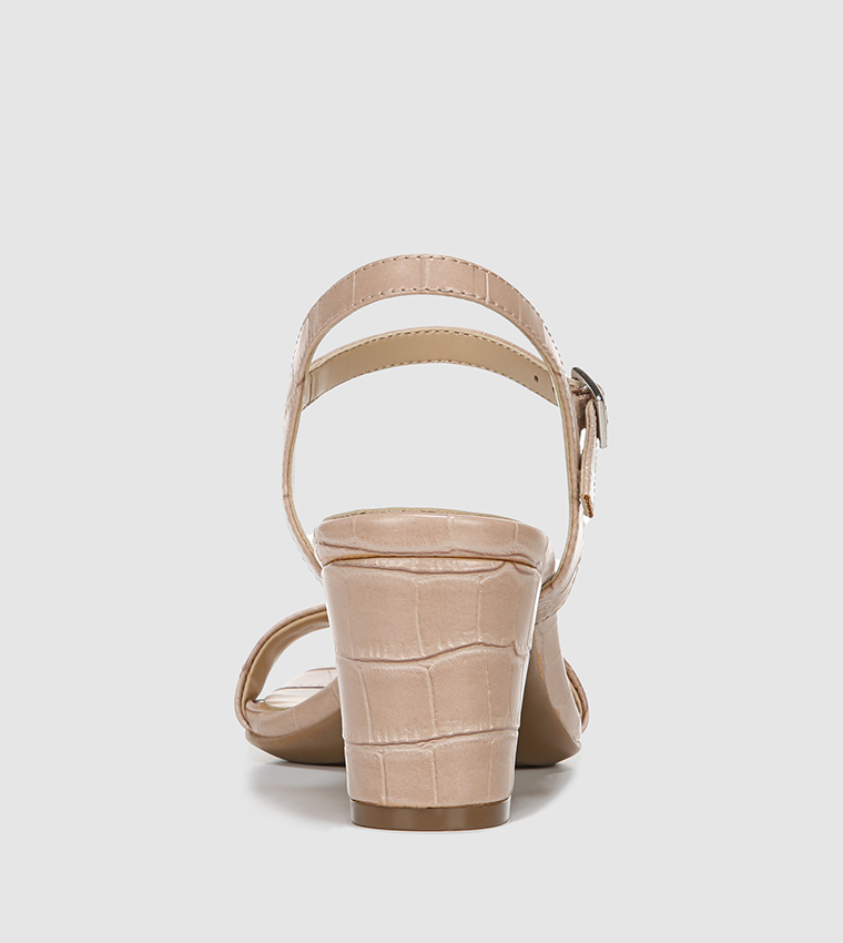 BRISTOL Ankle Strap Block Heel Sandals