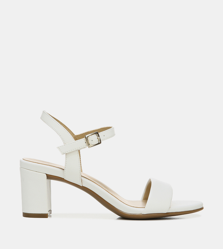 BRISTOLL Open-Toe Block Heel Sandals