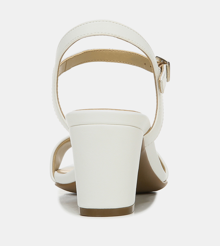 BRISTOLL Open-Toe Block Heel Sandals