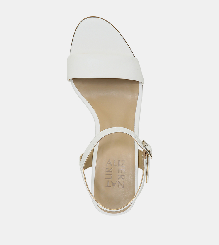 BRISTOLL Open-Toe Block Heel Sandals