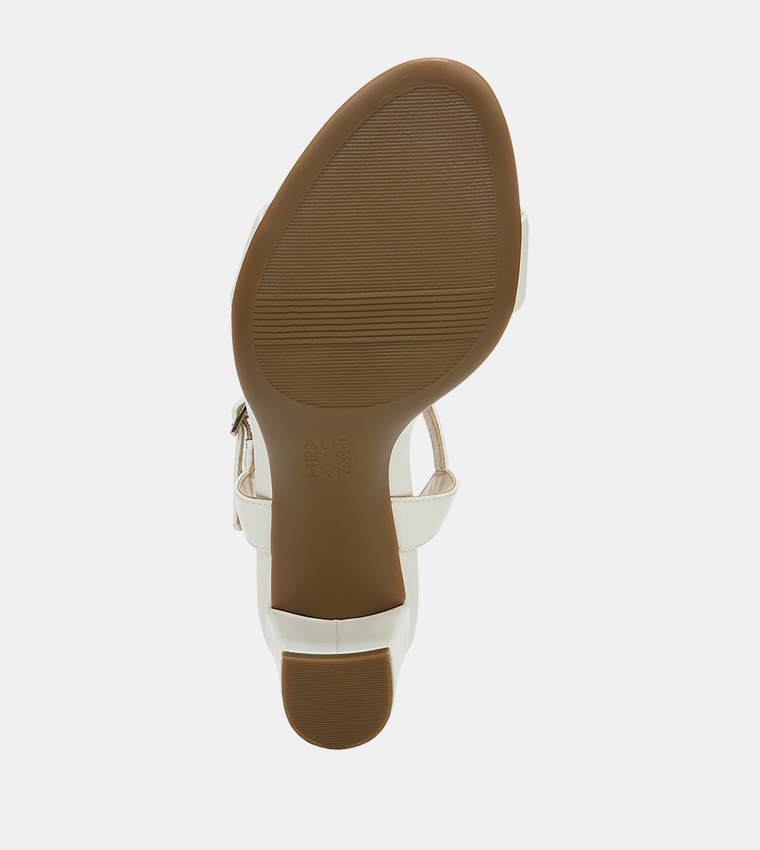 BRISTOLL Open-Toe Block Heel Sandals