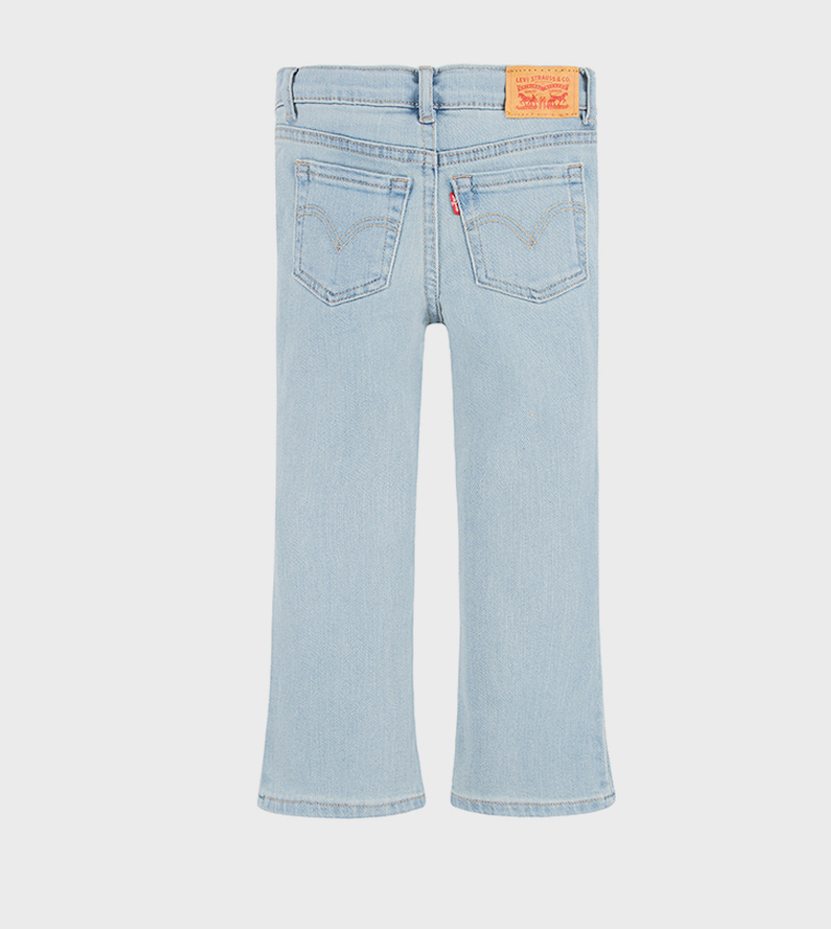 726 Washed High Rise Flared Jeans
