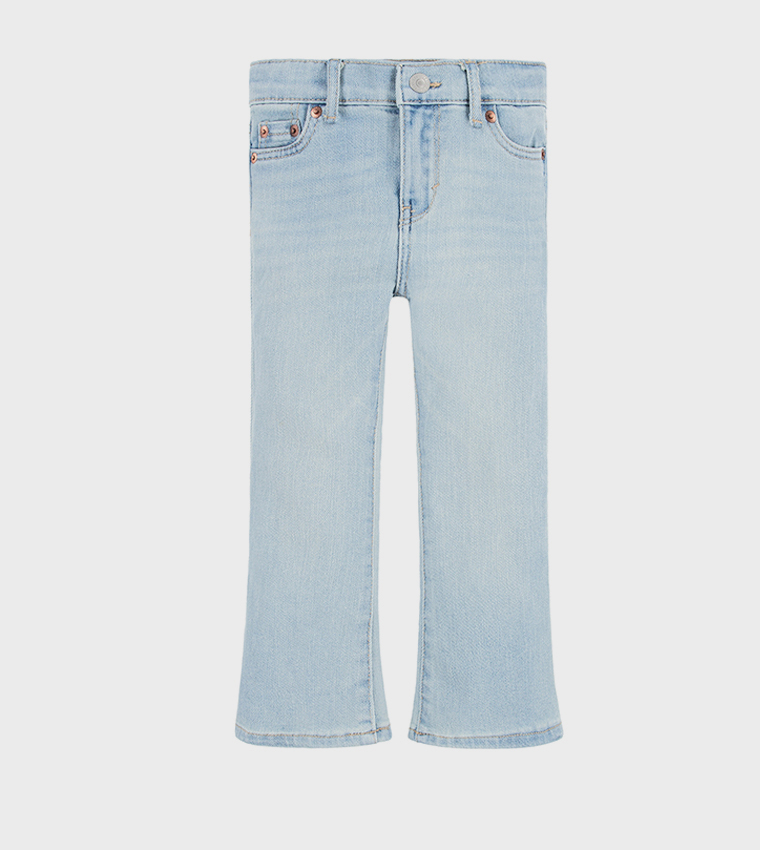 726 Washed High Rise Flared Jeans