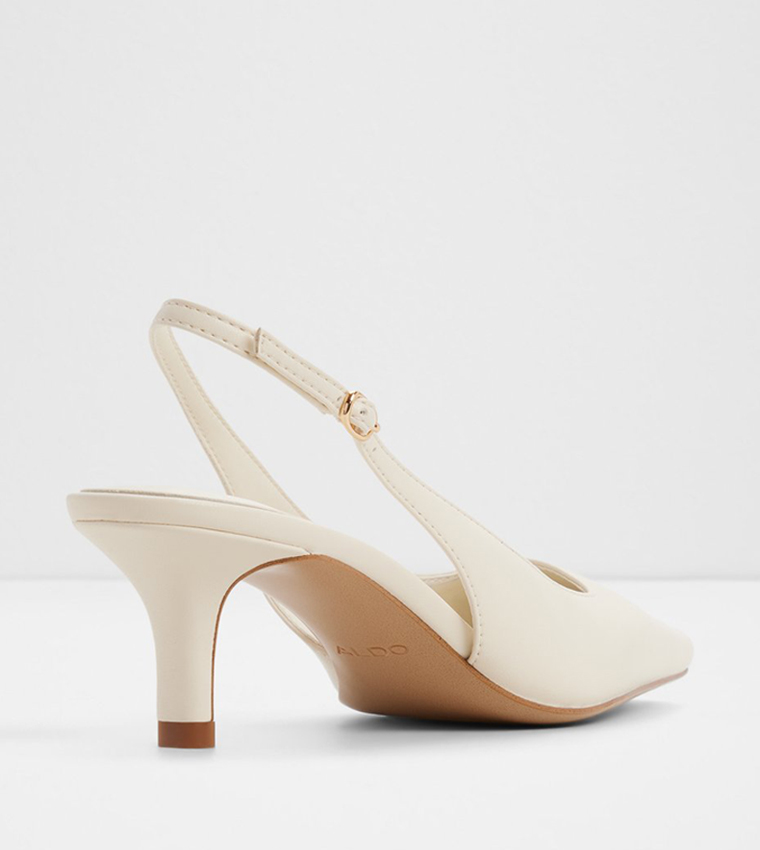 GABRIELLIE Pointed Toe Slingback Pumps