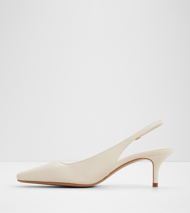 GABRIELLIE Pointed Toe Slingback Pumps