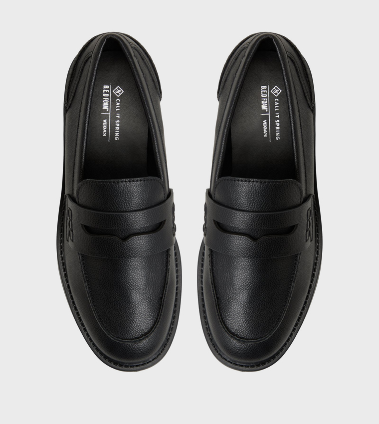 GABRIETTE Textured Loafers
