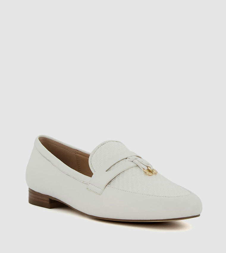 Dune sale woven loafers