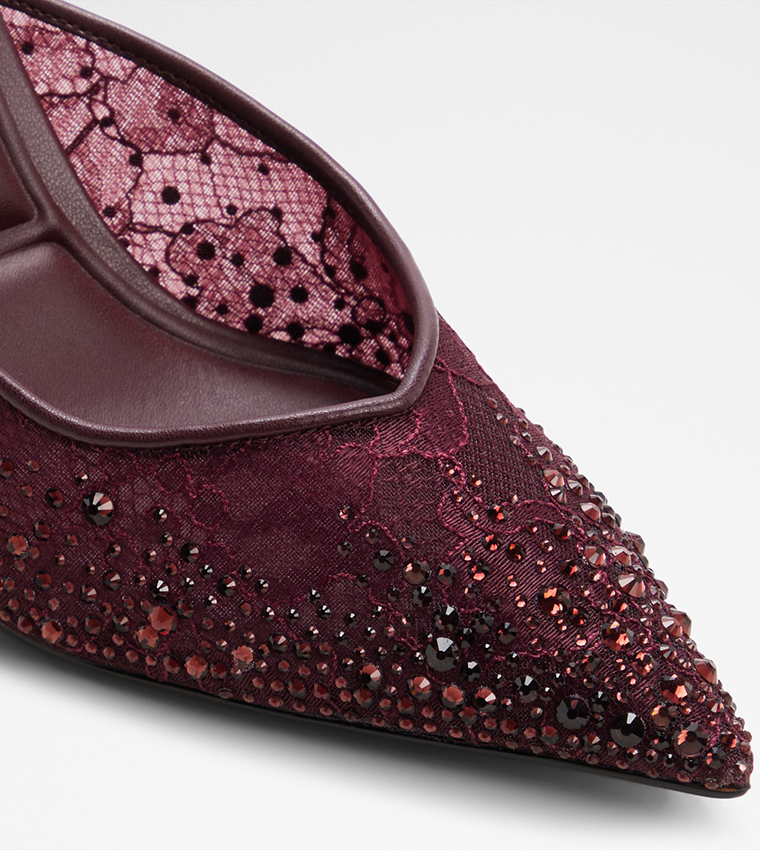 GAMILA Embellished Pointed Toe Pumps