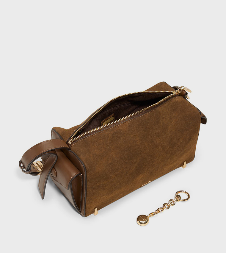 GANEVA Textured Shoulder Bag