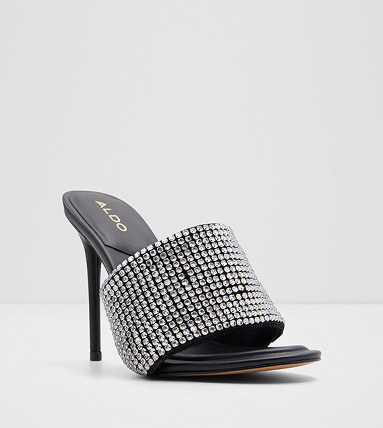 Aldo rhinestone 2025 sandals
