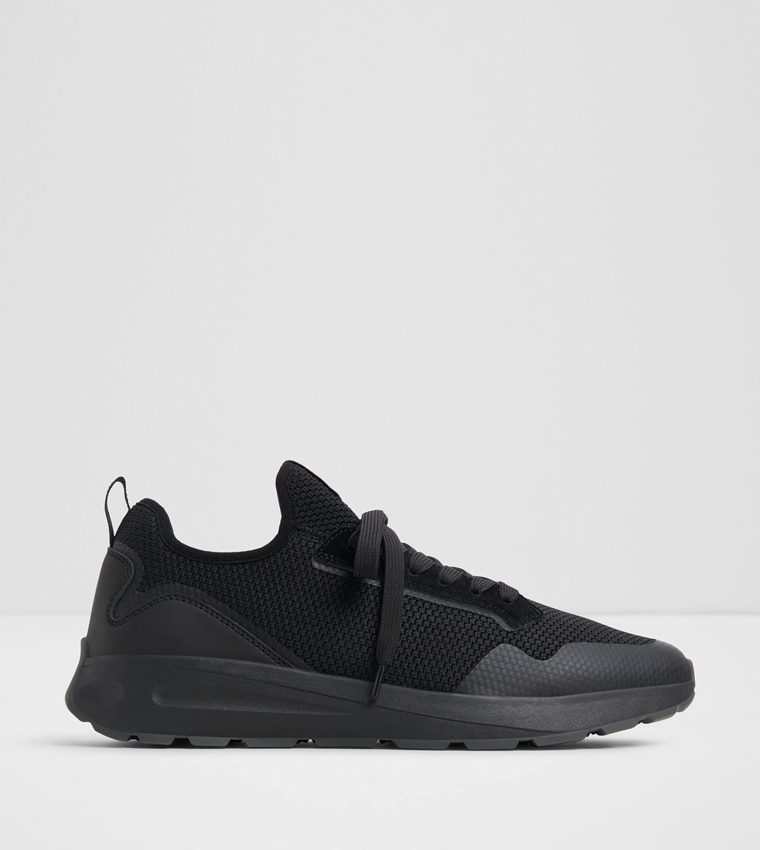 GARRICK Textured Lace-Up Sneakers