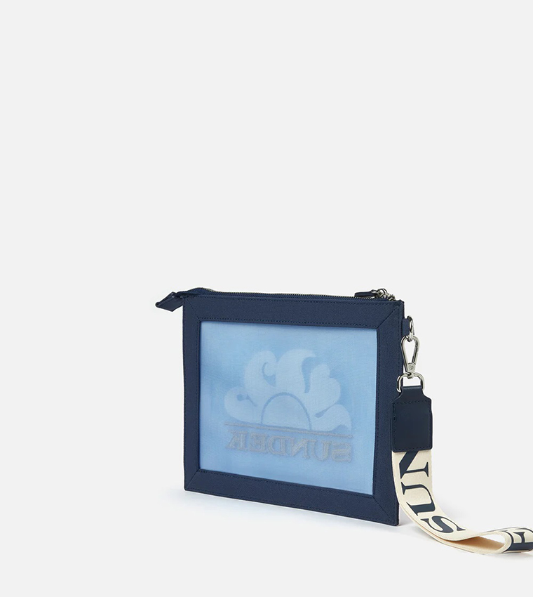 Logo Printed Clutch