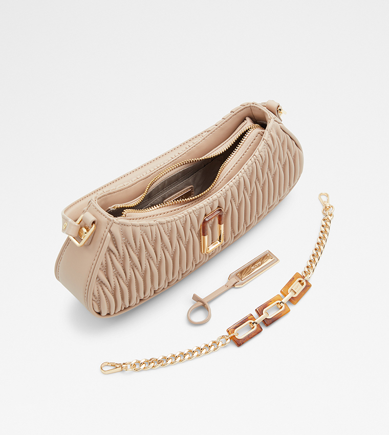 GAZE Quilted Shoulder Bag