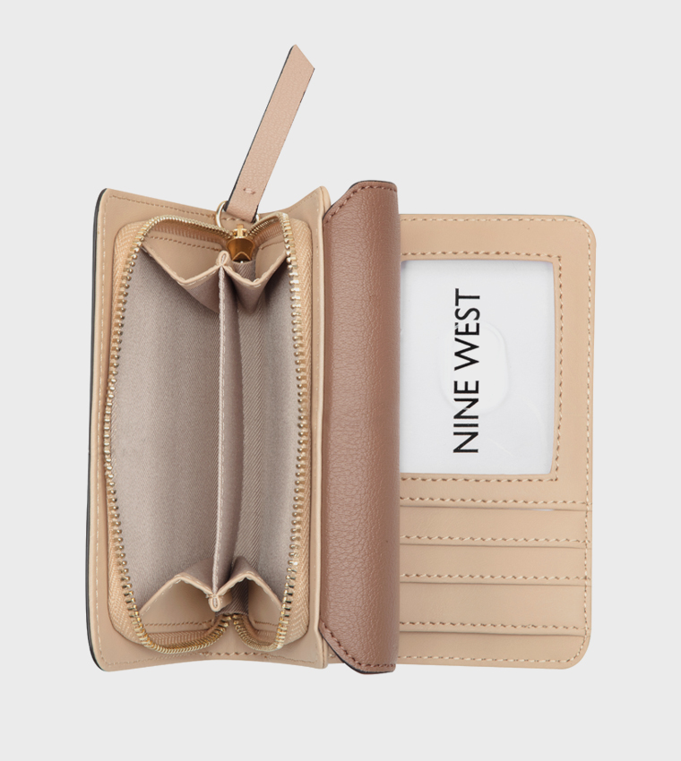 COEN Color Block Mini Wallet