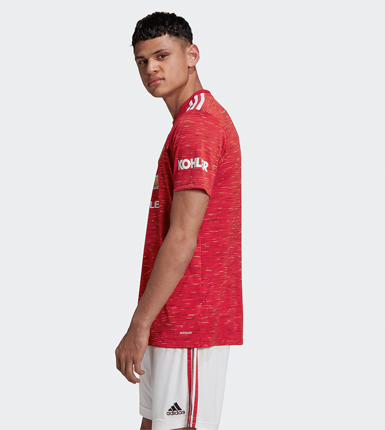 Buy Adidas Manchester United 20/21 Home Jersey Real Red In Red