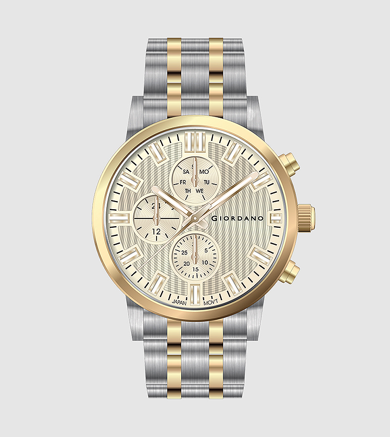 Buy Giordano GIORDANO Men s Multi Function Champagne Dial Watch In