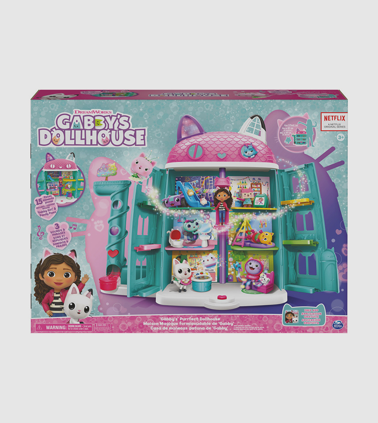 Jogo Torre Maluca Gabby'S Doll House - 4376 - Grow - Real Brinquedos