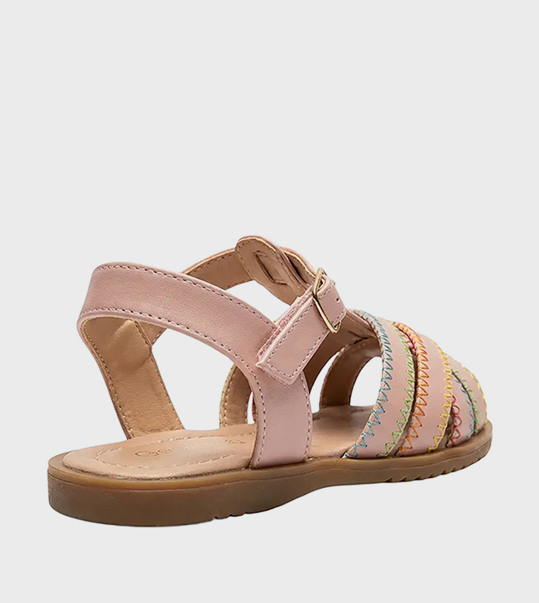 صندل كاجوال بحزام كريس كروس 