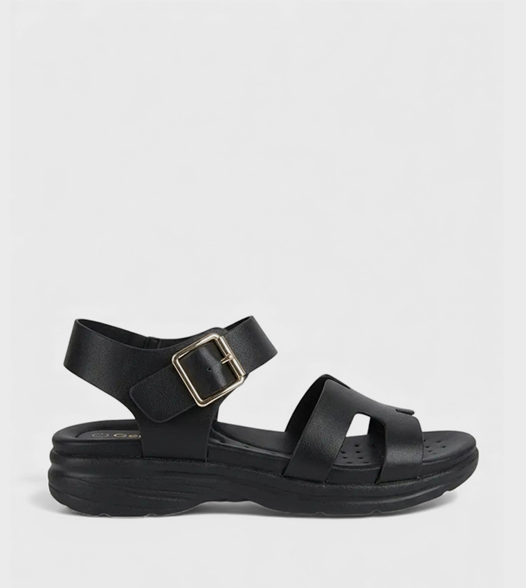 صندل ويدج بمقدمة مفتوحة 