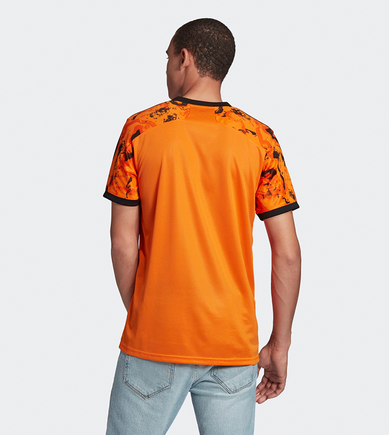 JUVENTUS Mens Orange 2020/21 Adidas 3rd Away Football Shirt M BNWT