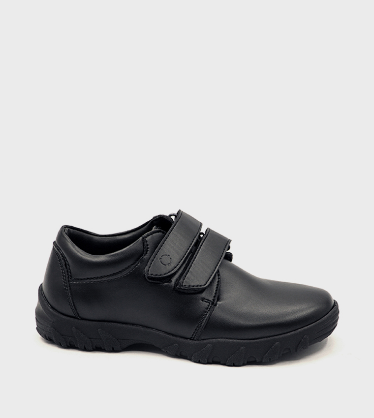 Krew Textured Velcro School Shoes