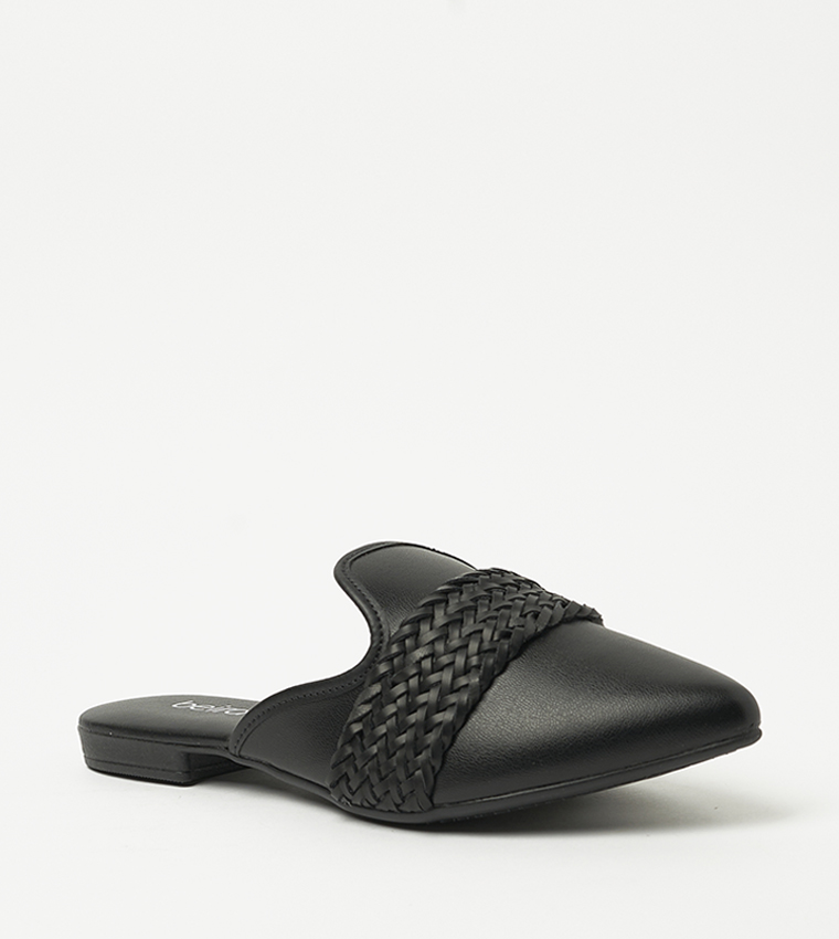 Beira Rio  Casual Slip-ons - Black Casual Slip-ons