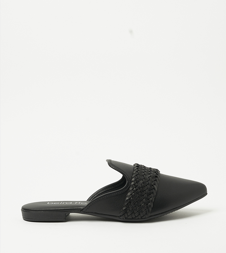 Beira Rio  Casual Slip-ons - Black Casual Slip-ons