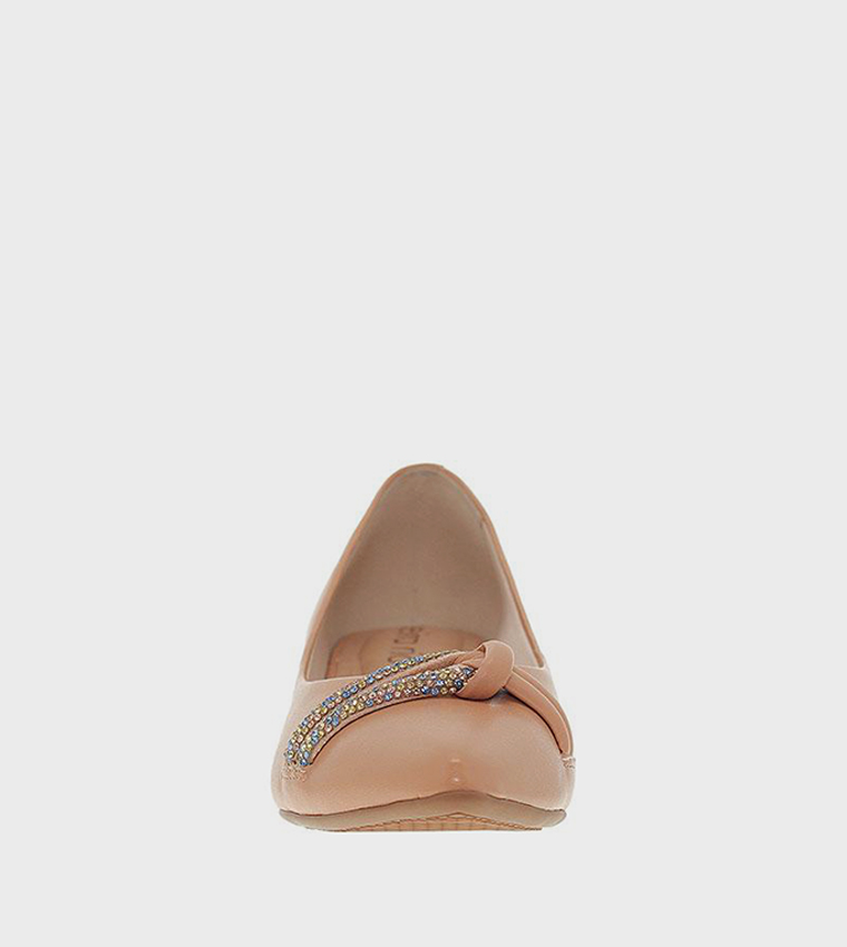CALLIOPE Embellished Block Heel Pumps